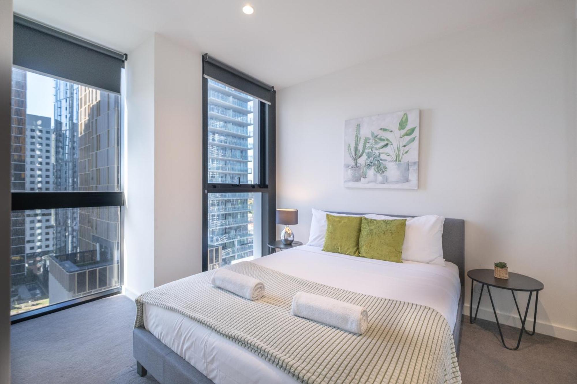 Relaxed 1Br1Ba City View Apt Wifi In Cbd Melbourne Dış mekan fotoğraf