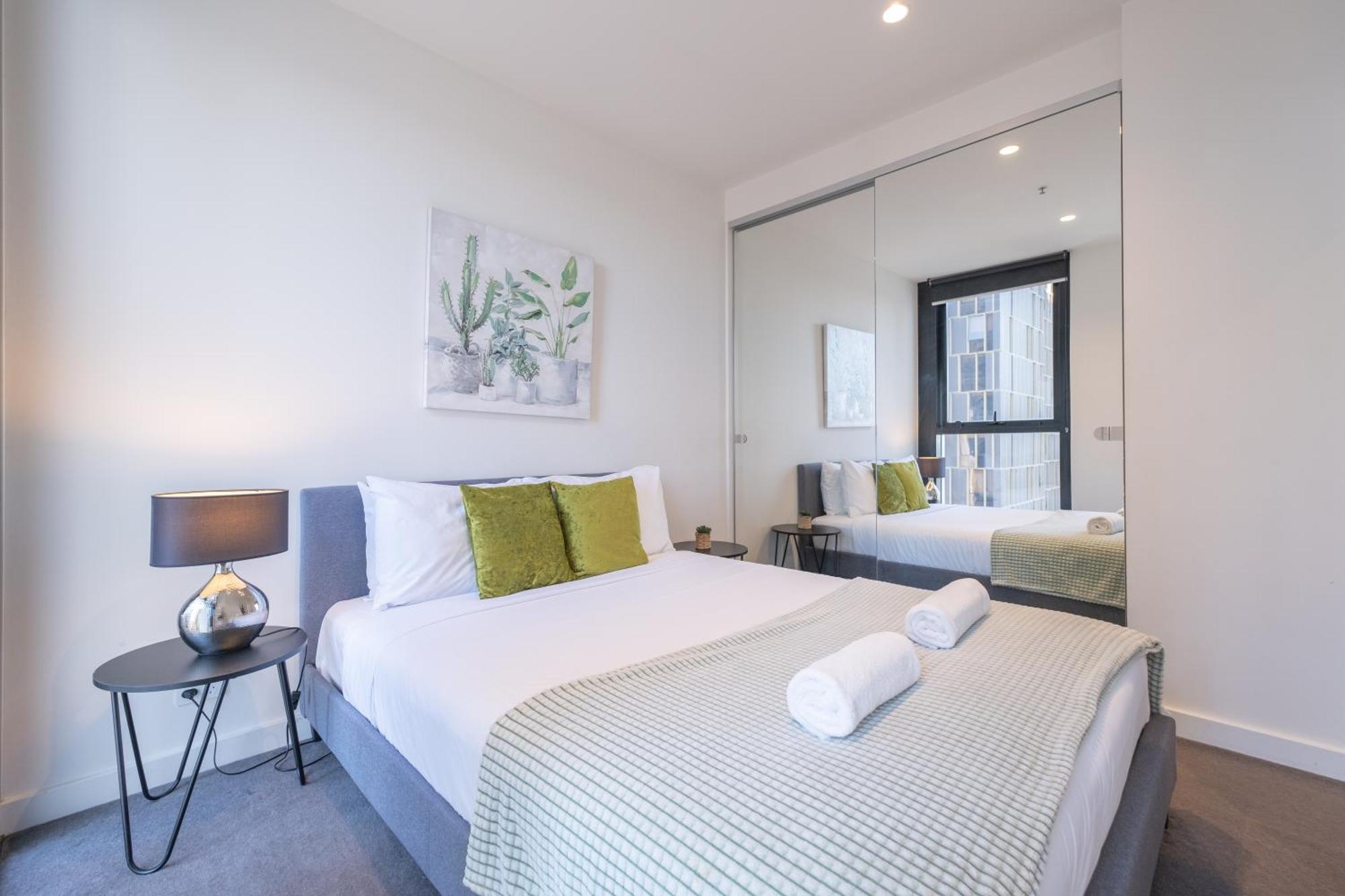 Relaxed 1Br1Ba City View Apt Wifi In Cbd Melbourne Dış mekan fotoğraf